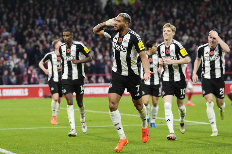 Joelinton Shines as Newcastle United Overcome Forest 3-1 at City Ground